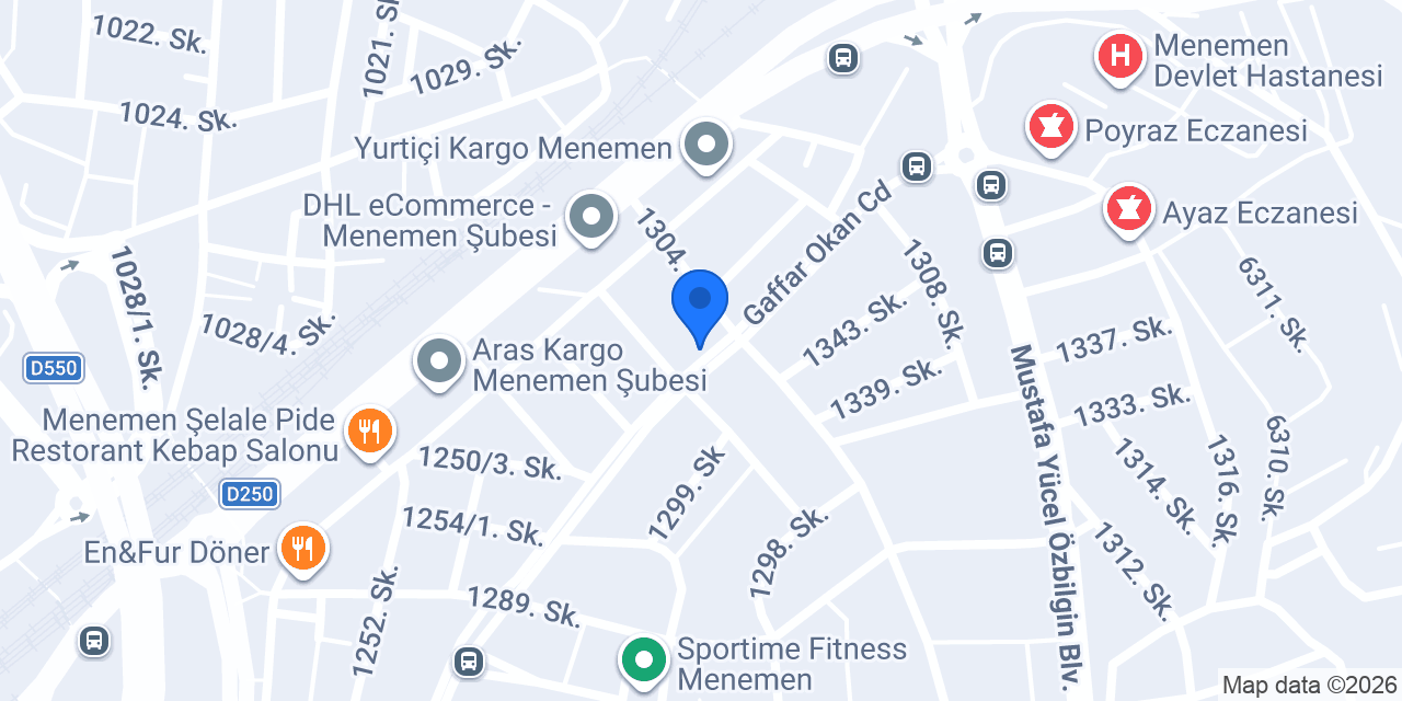Doğuş Mobilya konumu