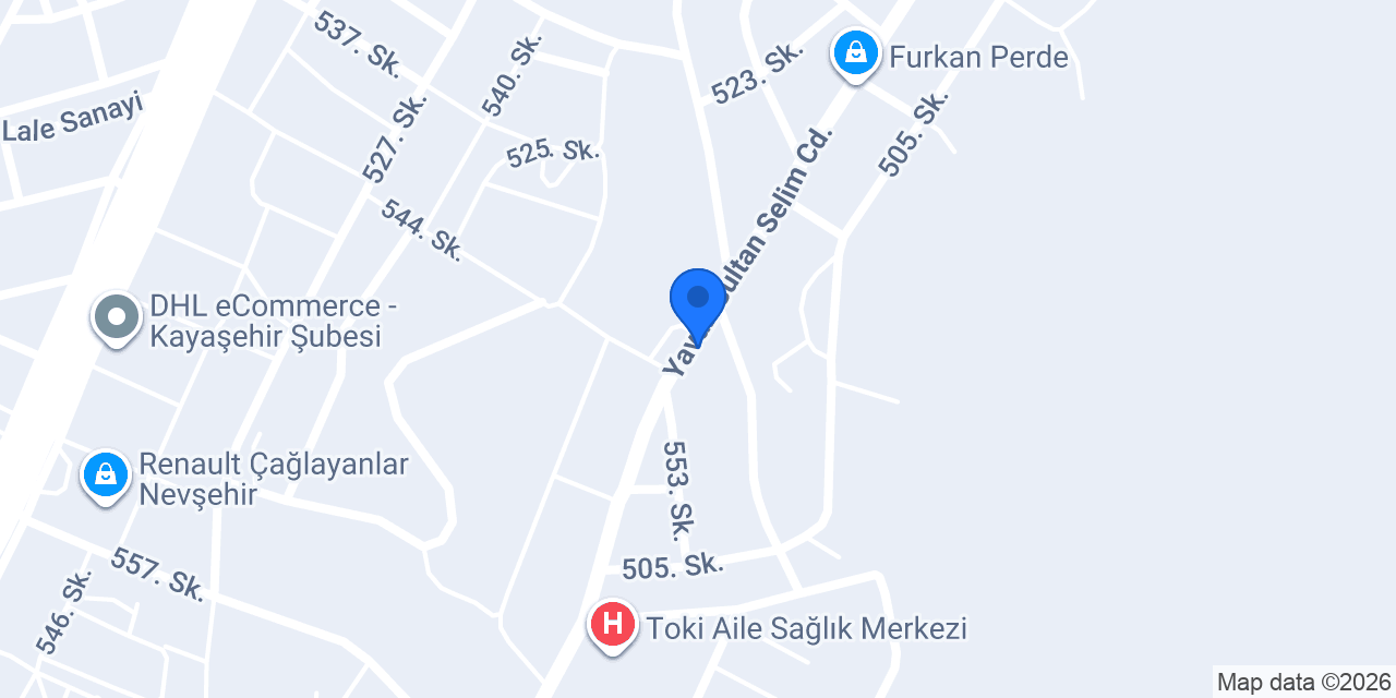 Ankara Mobilya konumu