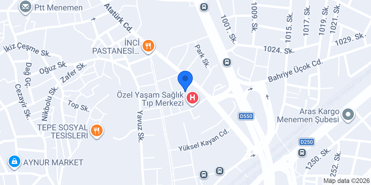 Zeus Veteriner Kliniği konumu