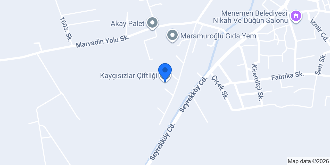 Kaygısızlar Çiftliği konumu