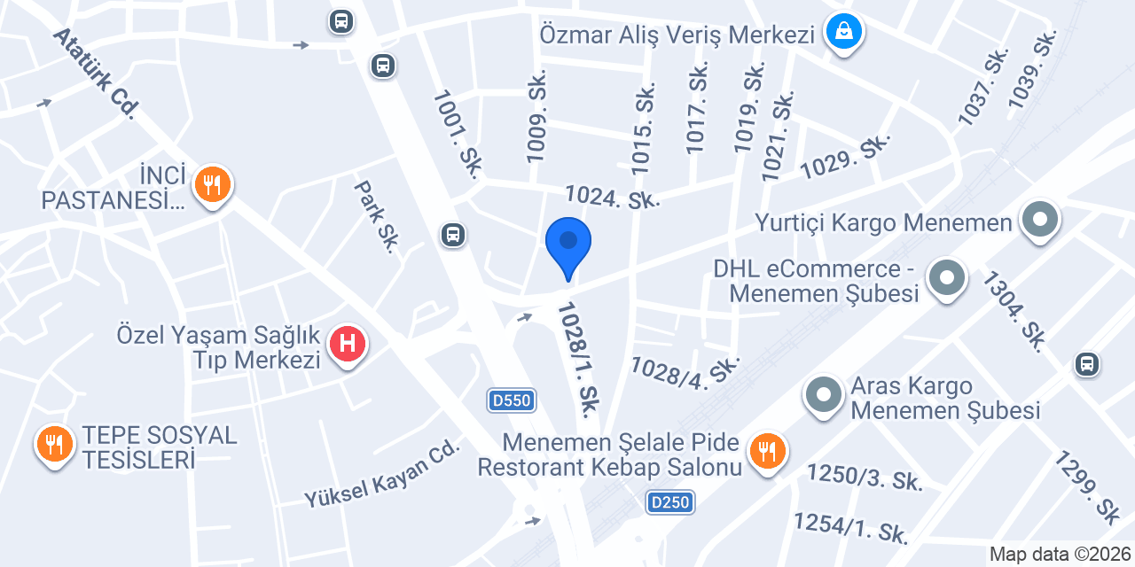 Erkek Kuaförü Erdi konumu