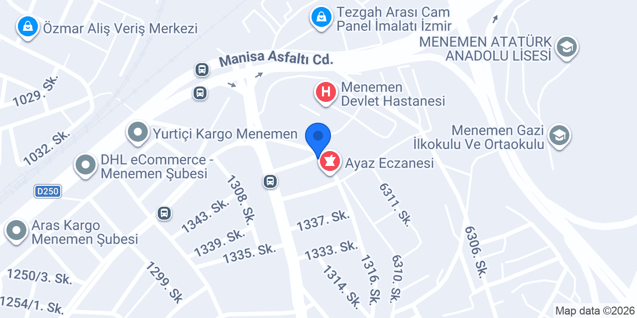 Sedef Eczanesi konumu
