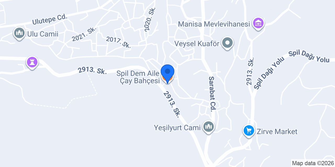 Spil Dem Aile Çay Bahçesi konumu