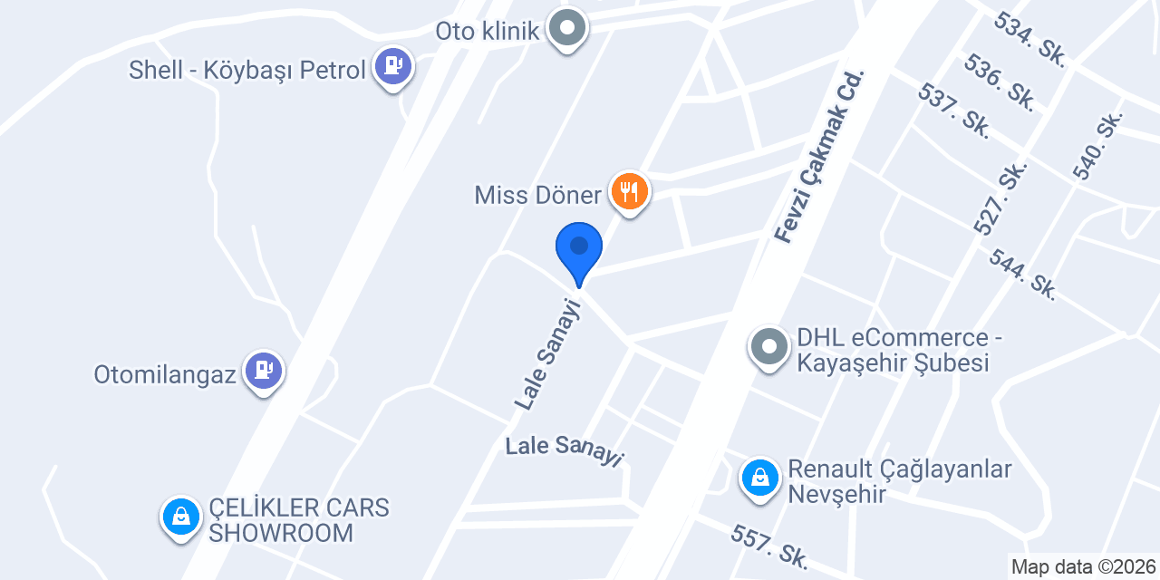 Nevpet Petrol konumu