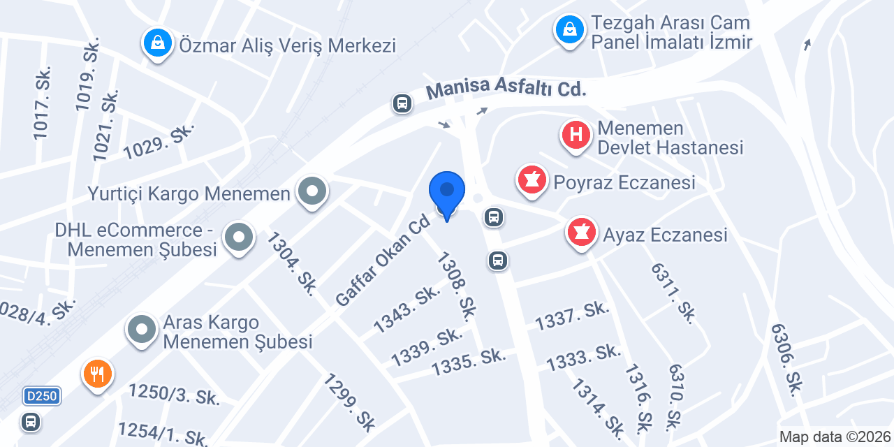 Şirin Veteriner Kliniği konumu