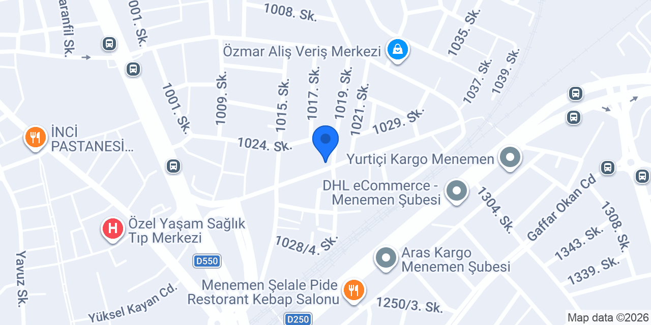 Terzi Nilüfer konumu