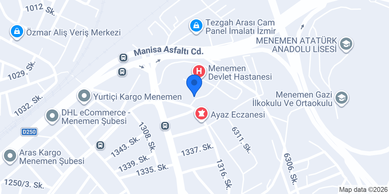 Hastane Taksi konumu