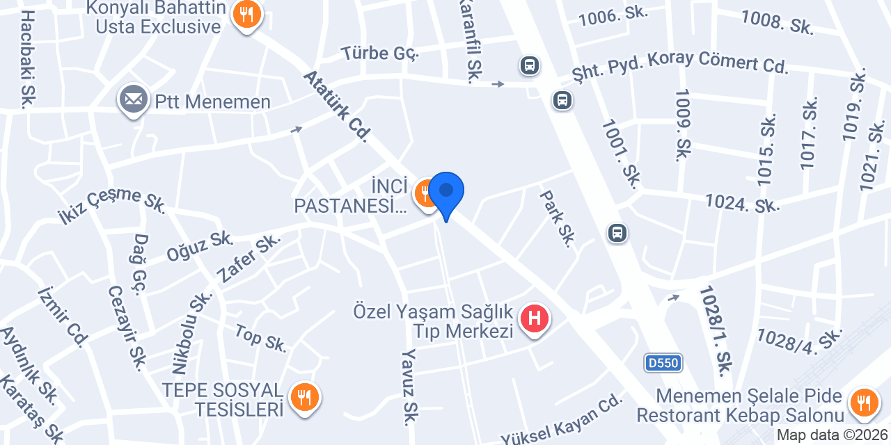 Korkmazoğlu İnş.San.Tic.Ltd.Sti. konumu