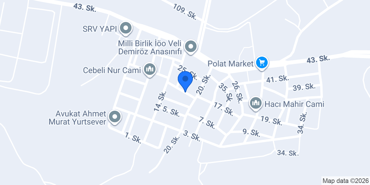 Akhisar Polis Merkezi Amirliği konumu