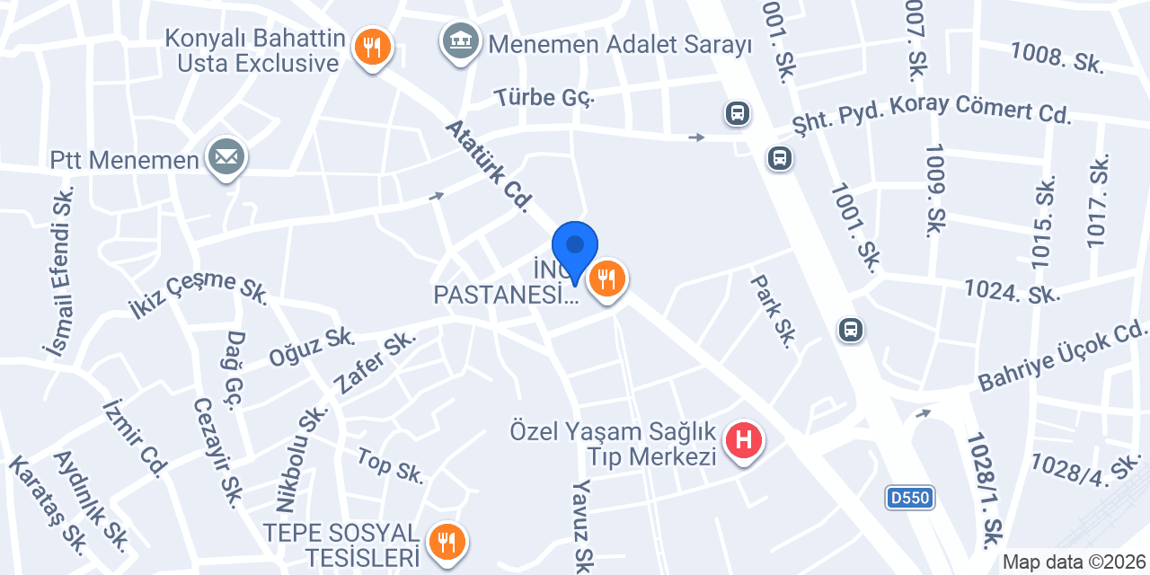Menemen Vaillant Servisi konumu