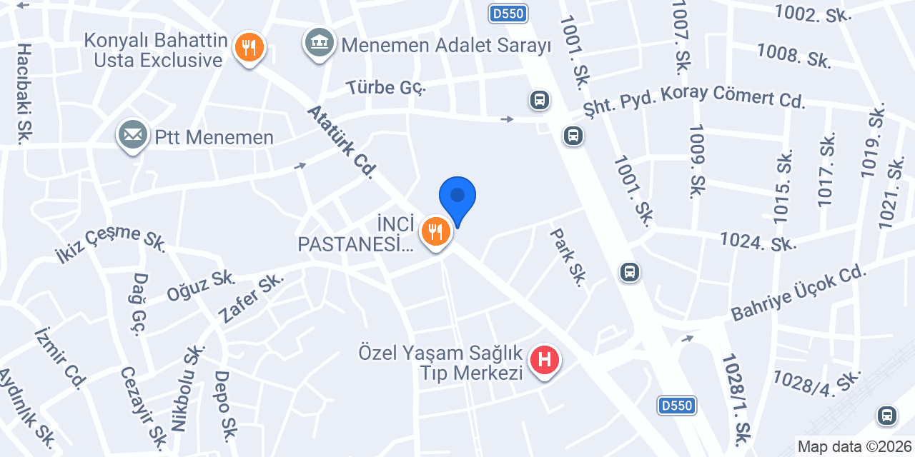 Park Taksi Durağı konumu
