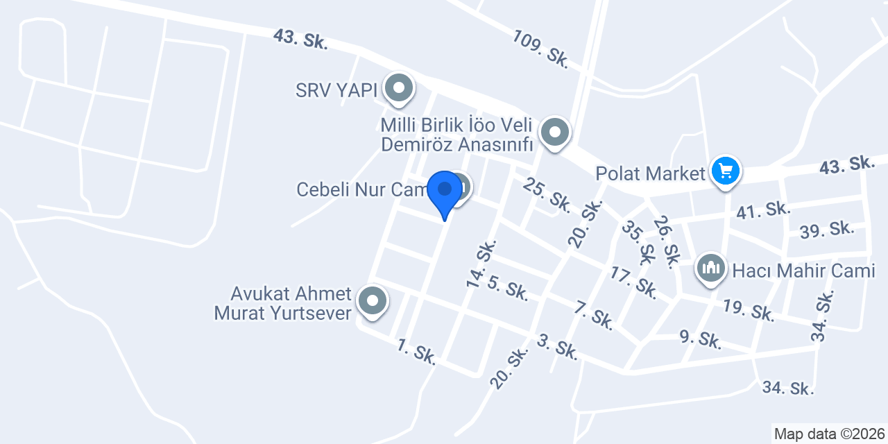 Mesleki Eğitim Merkezi konumu