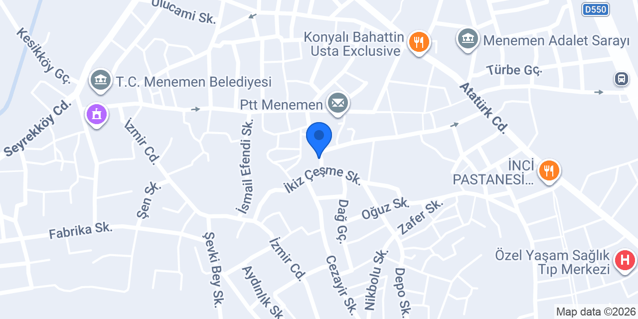 Lodosnet Menemen konumu