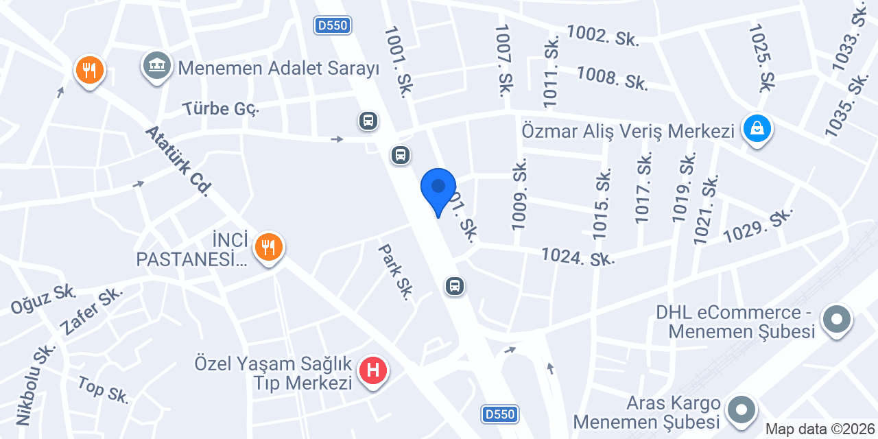 CLASS OTOMOTİV ALIM SATIM konumu