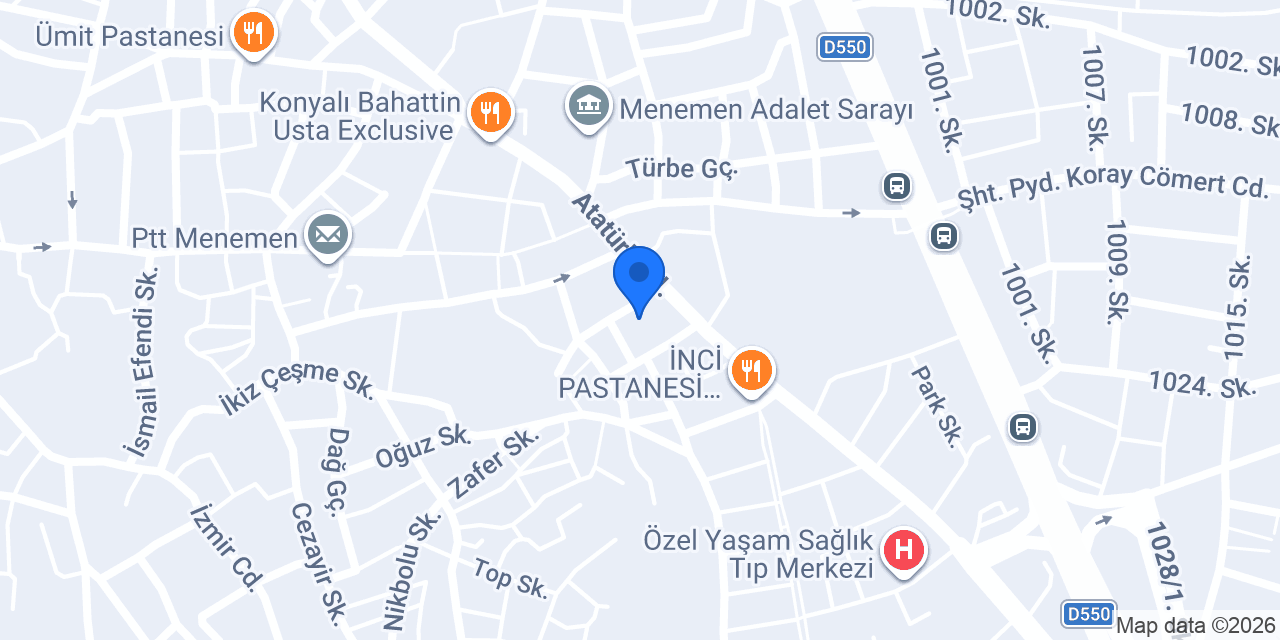 Terzi Hayat konumu