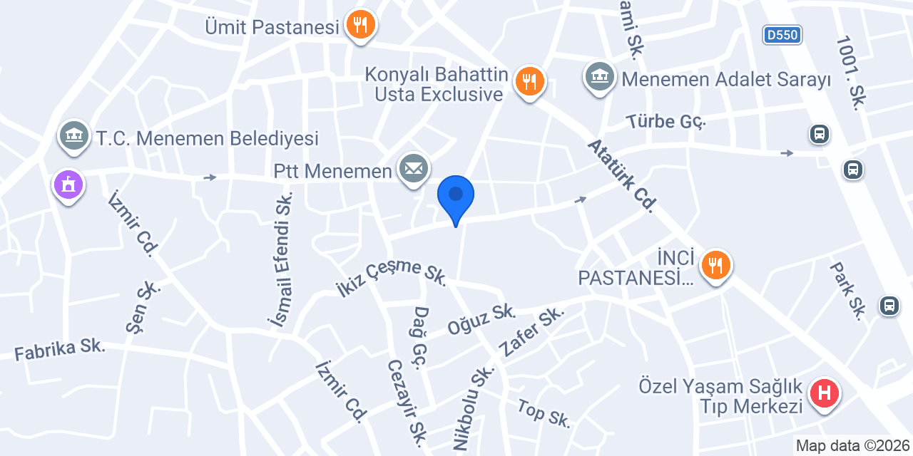 Zirve Sürücü Kursu konumu