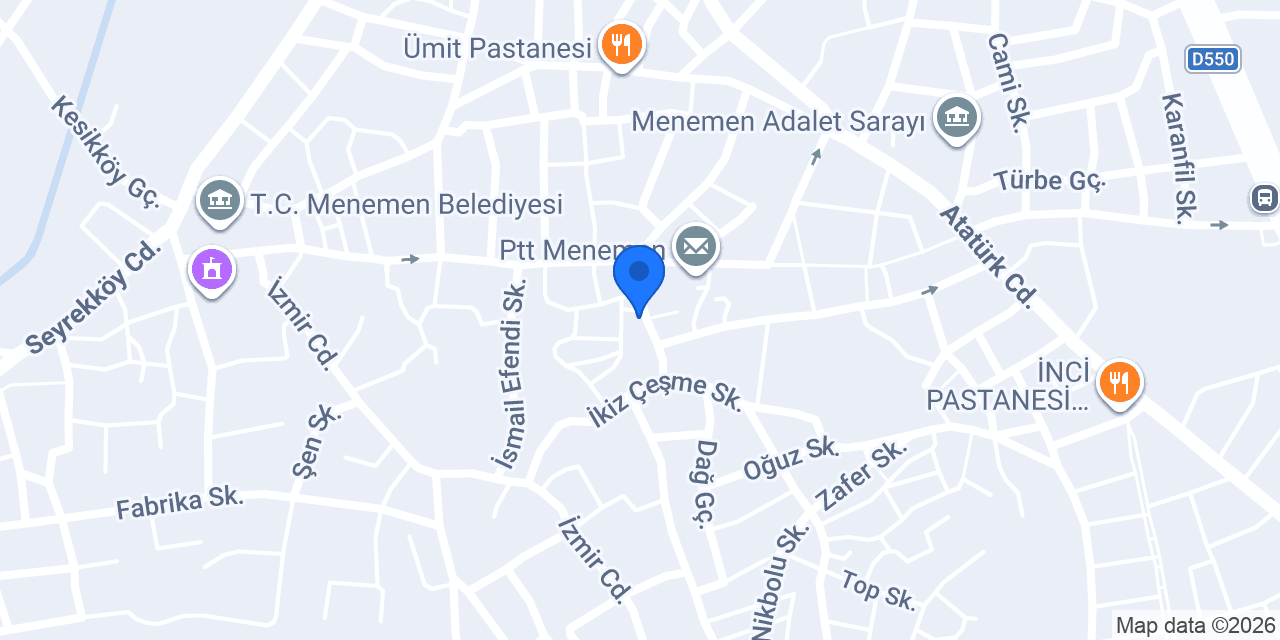 ÖRNEK REKLAM - MATBAA - TABELA konumu