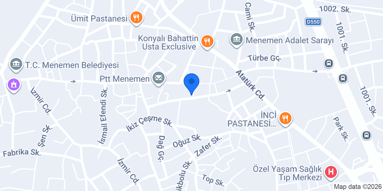 Kuaför Şevket konumu