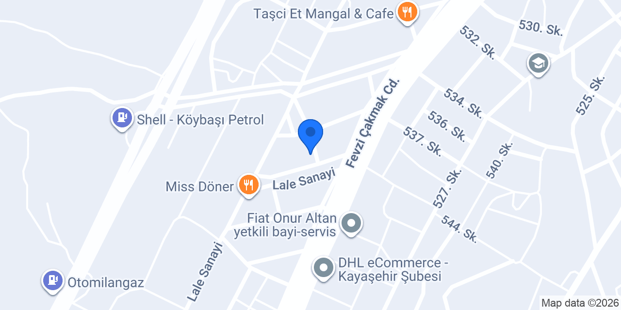 Dekor Kalıp konumu