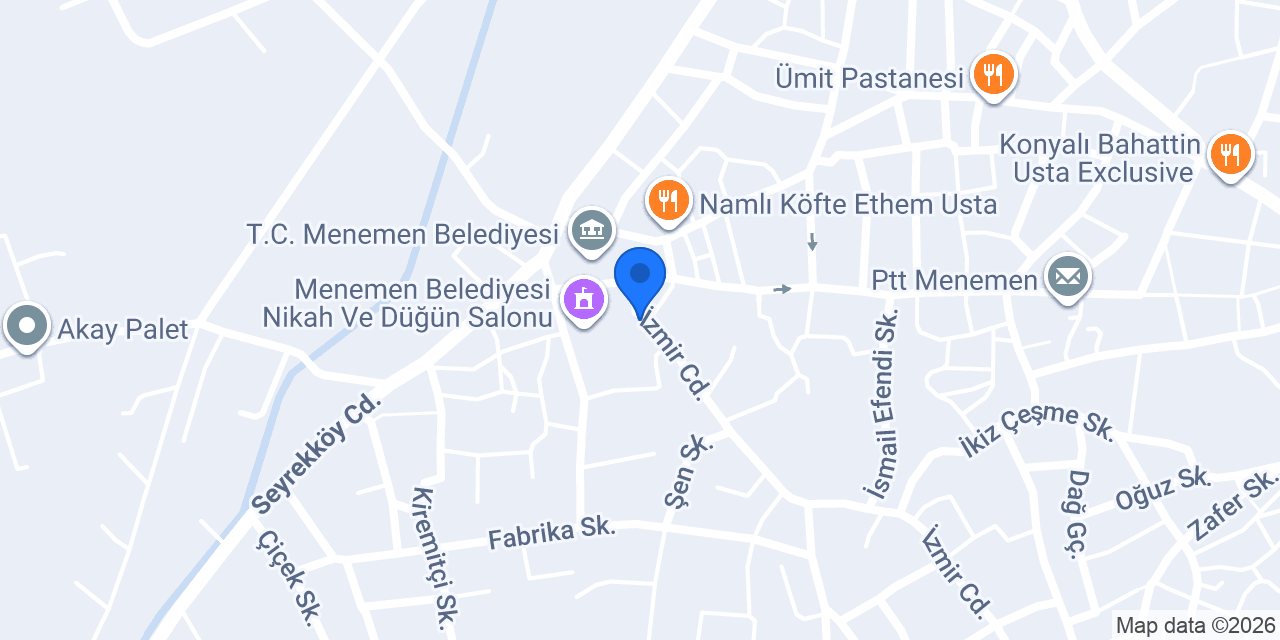 Kızıl Kardeşler Unlu Mamüller konumu