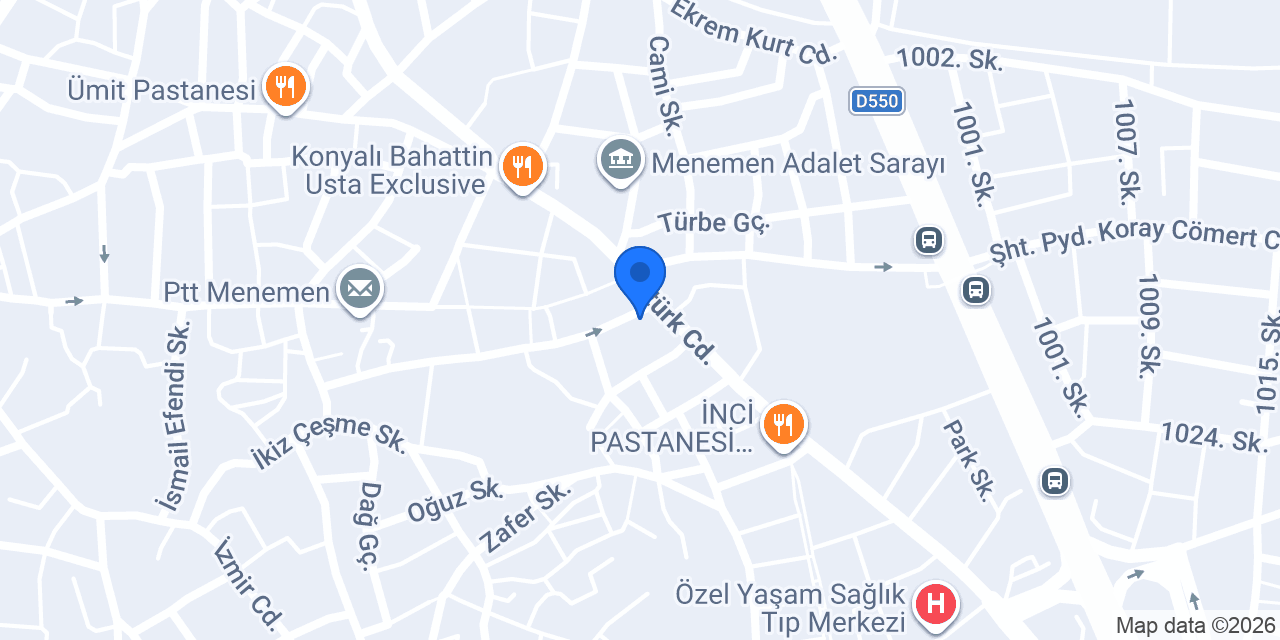 Orkide Çiçekçilik konumu