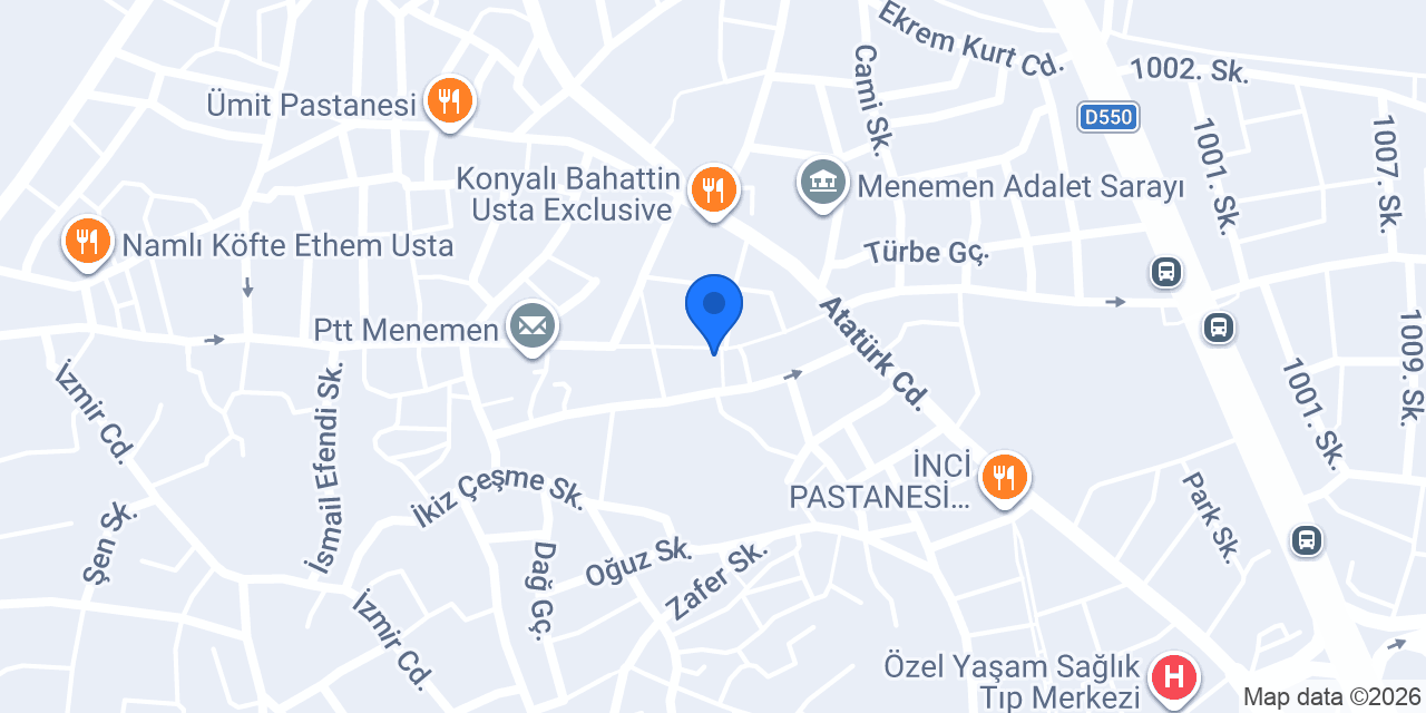 Sentır Optik konumu