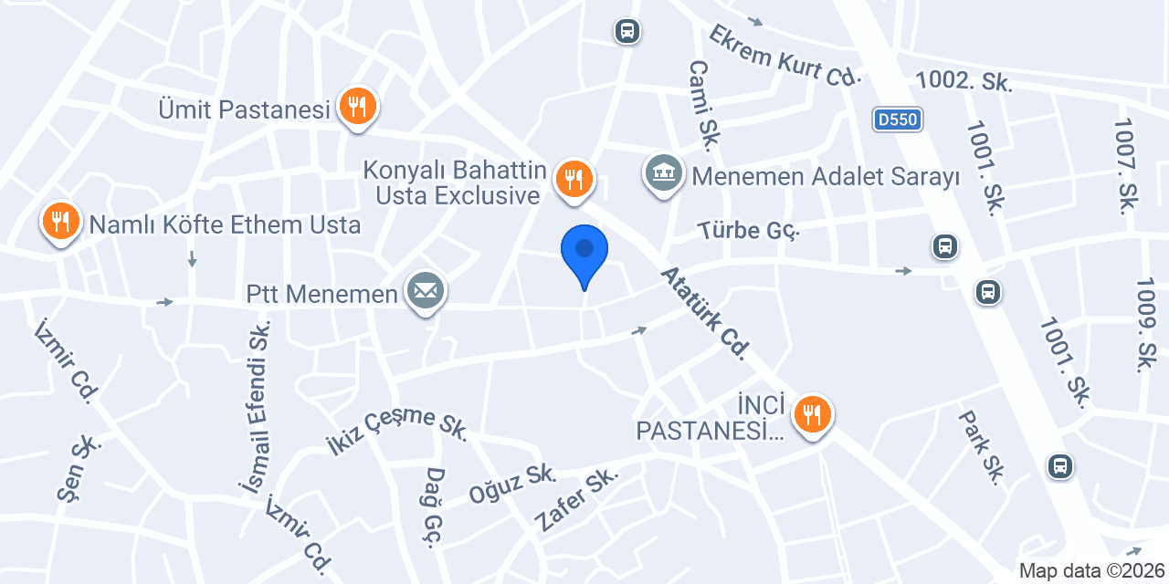 Diş Hekimi Özlem Dolar konumu