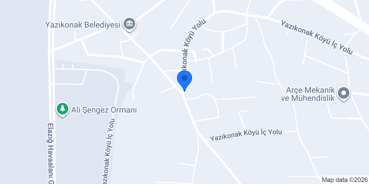 Mplus/CMC Türkiye - Elazığ konumu