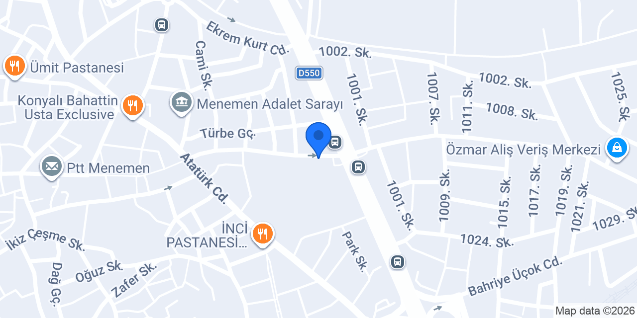 Huzur Berber Salonu konumu