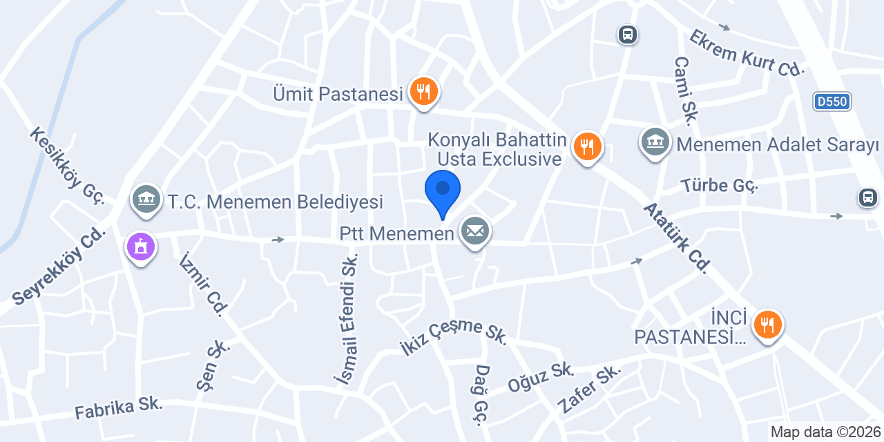 Halkbank Menemen Şubesi konumu