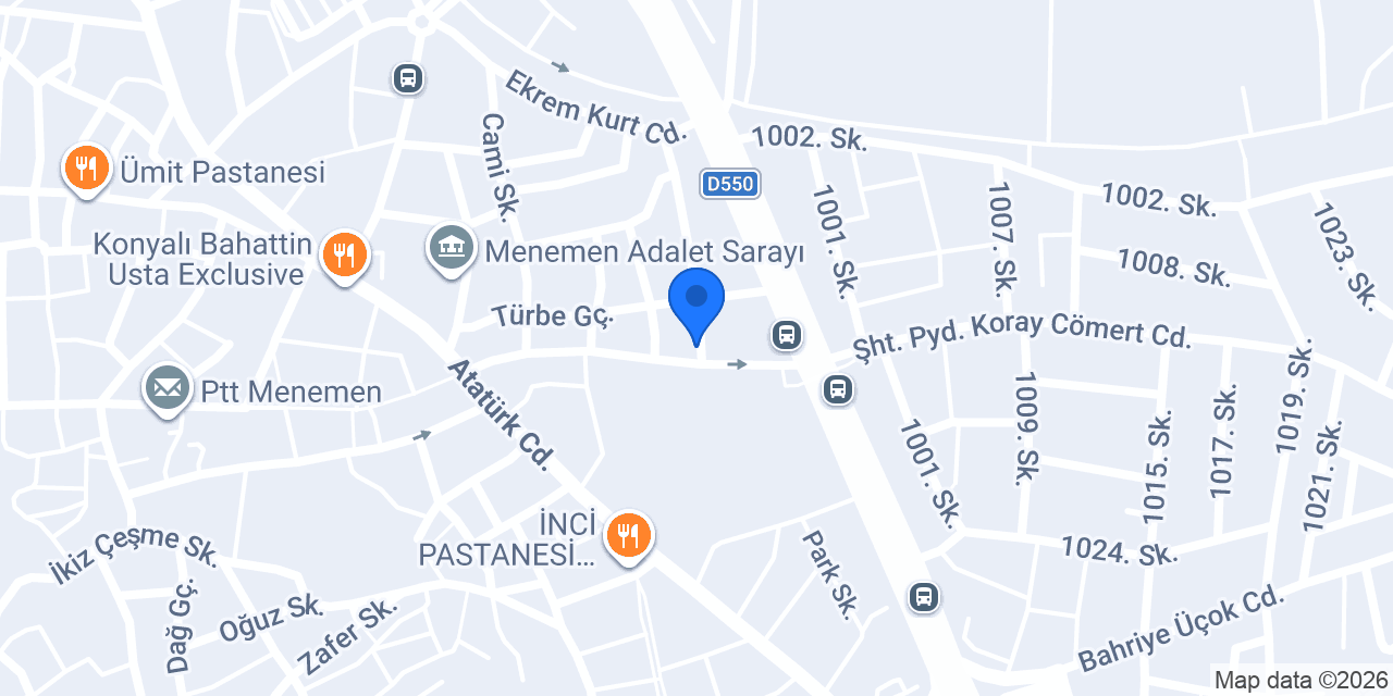 EGE ŞENER RENTACAR konumu