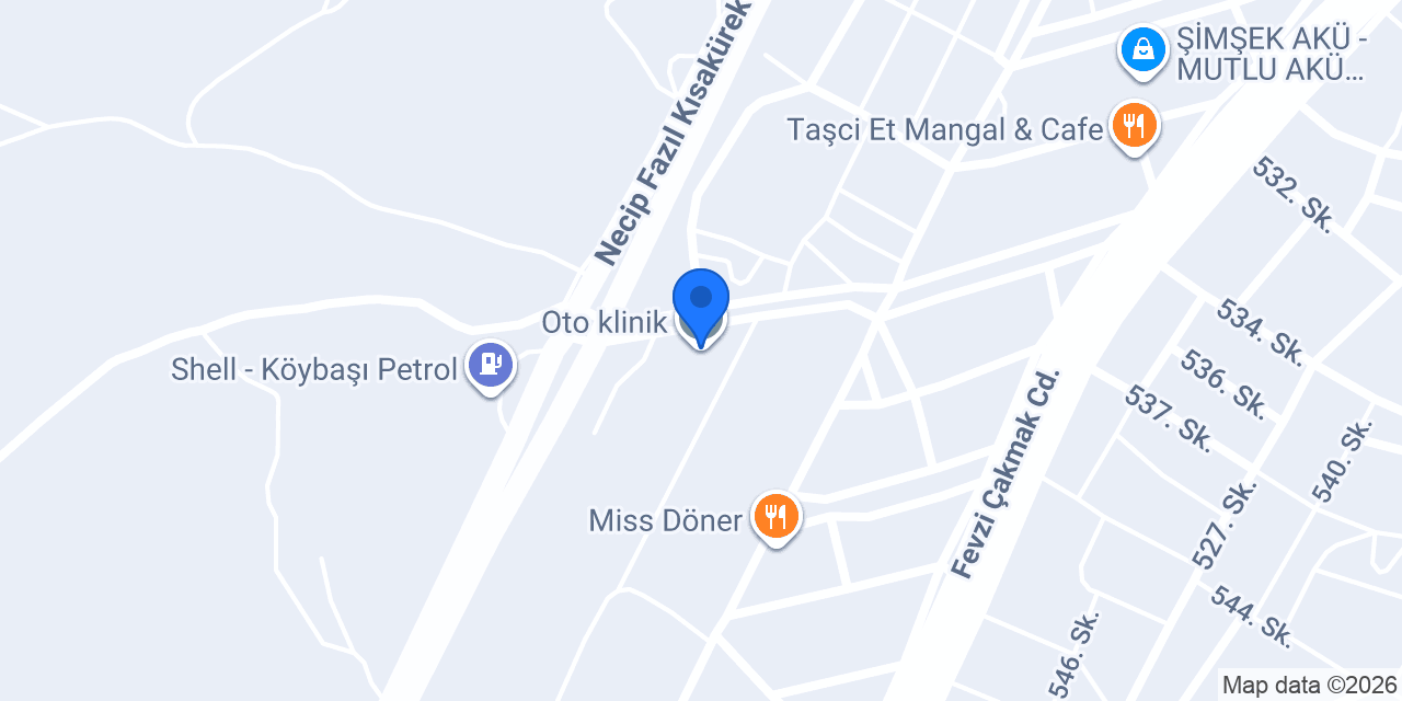 Oto klinik konumu