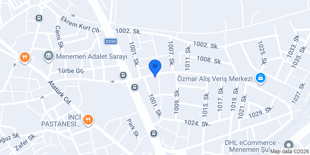 Özkul Alişveriş Merkezi konumu