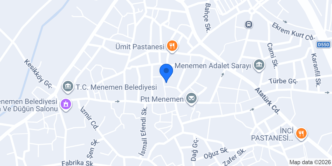 Kıratlı Mimarlık konumu