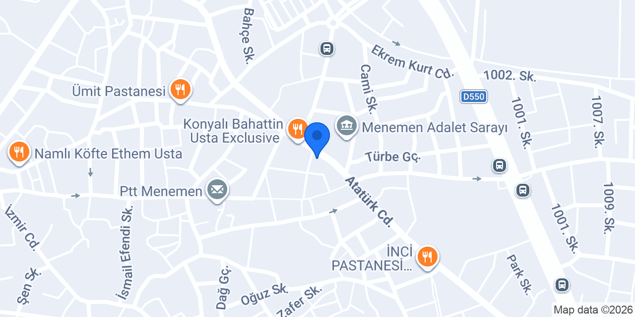 Fethi DERE İş Merkezi konumu