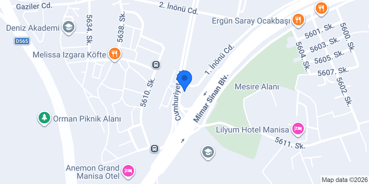 Modern Yapı konumu
