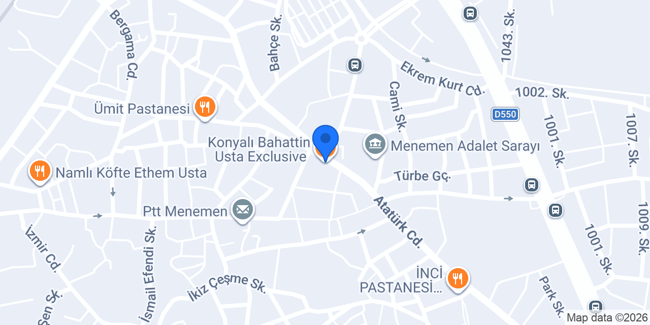 Konyalı Bahattin Usta Exclusive ️ konumu