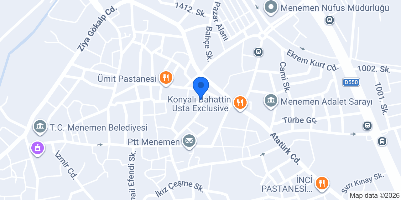Özgür Kuyumculuk konumu