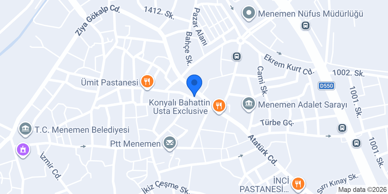 DİNÇ HUKUK BÜROSU konumu