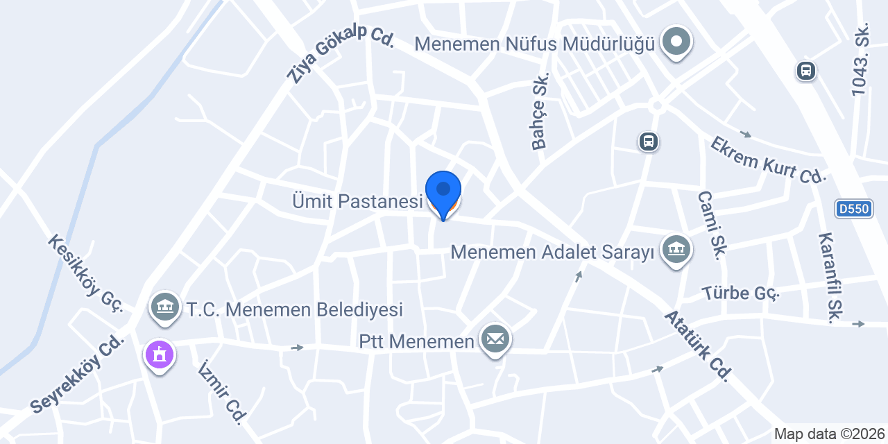 Ümit Pastanesi konumu
