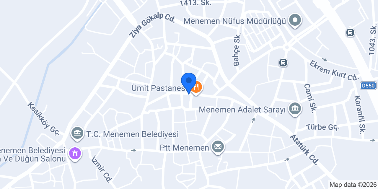 MuDu Çiçekçilik konumu