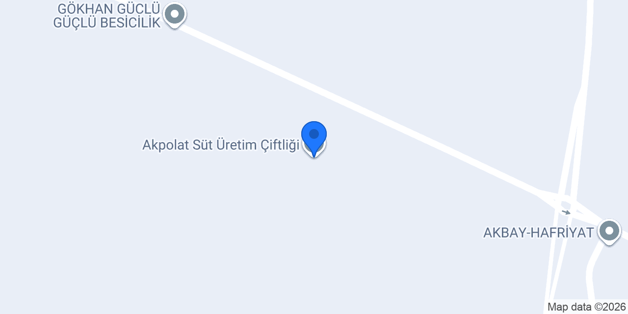Akpolat Süt Üretim Çiftliği konumu