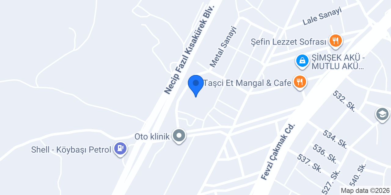 Koca Mobilya konumu