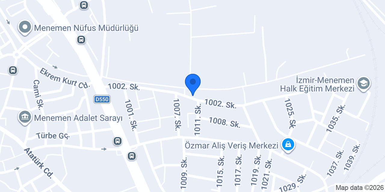 Egem Erkek Kuaför Salonu konumu