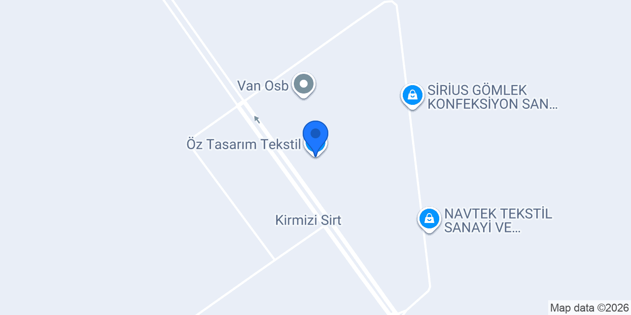 Öz Tasarım Tekstil konumu
