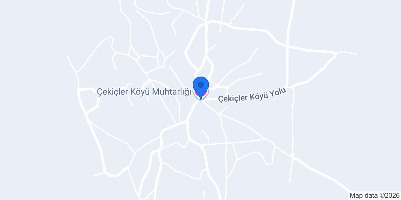 Çekiçler Köyü Muhtarlığı konumu