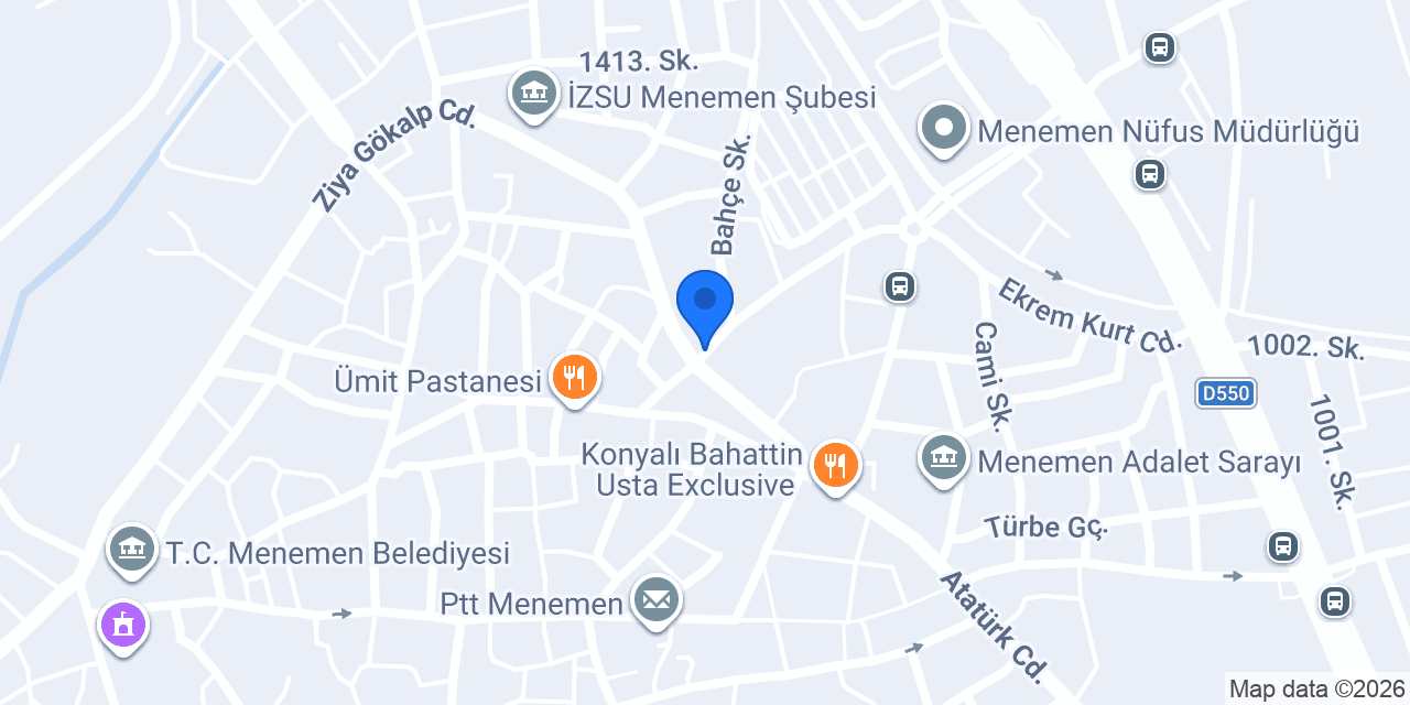İZM granit konumu