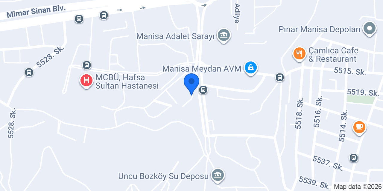 Manisa Psikolog Begüm Hocaoğlu Tezcan konumu