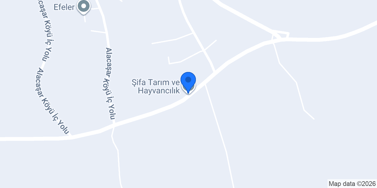 Şifa Tarım ve Hayvancılık konumu