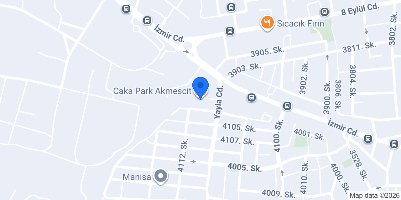 Caka Park Akmescit konumu